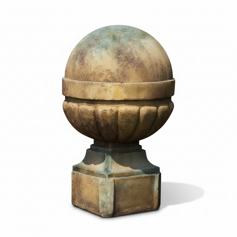 Palla Finial Outdoor Statue (21 - Inch)
