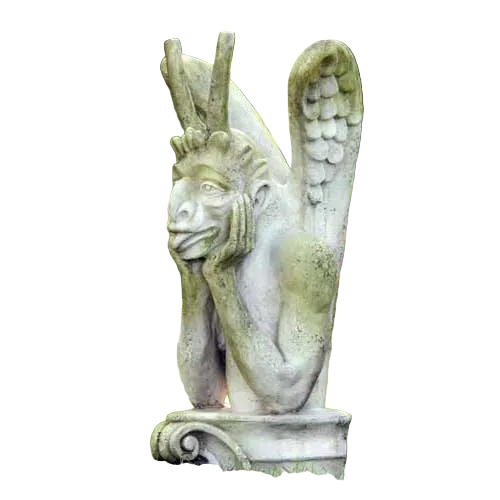 Le Colossal Spitting Gargoyl Statue (27 - Inch)