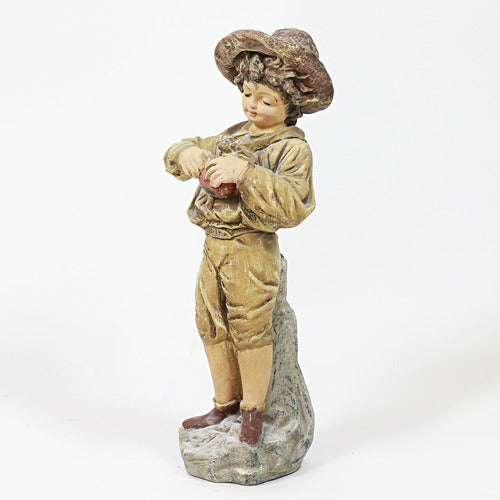 Peasant Boy Statue (16 - Inch)