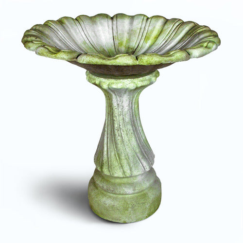 Blooming Birdbath Statue (25 - Inch)