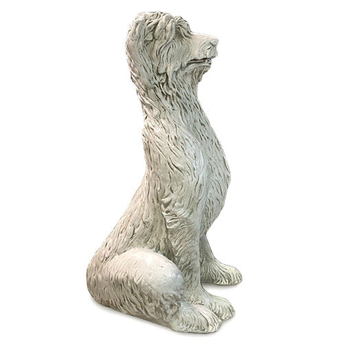 Irish Wolfhound Dog Garden Statue (49 - Inch) Side View