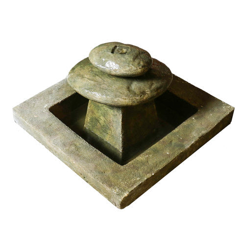 Zen Ishi Fountain Outdoor/Indoor Statue
