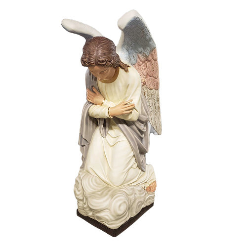 Adoration Kneeling Angel (cros Outdoor/Indoor Statue