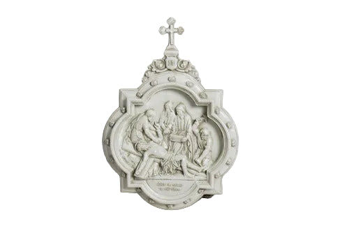 Chapel Wall Plaque Stations of the Cross Number 11 (13.5 - Inch)