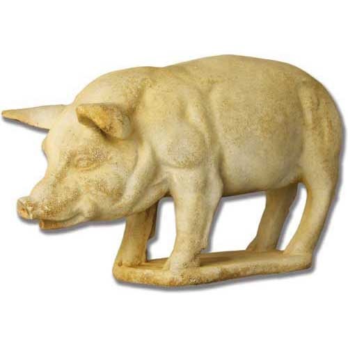 Pig Garden Statue (14-Inch)
