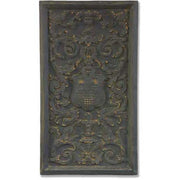 Renaissance Shield Panel Outdoor Statue (27 - Inch)