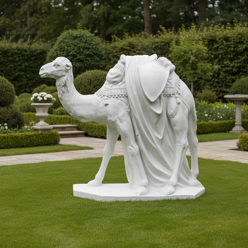 Camel Statue for Religious Scenes (82 - Inch) Side Angle
