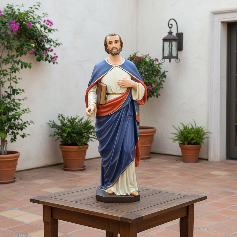 Saint Joseph Religious Statue (57 - Inch) Side Angle