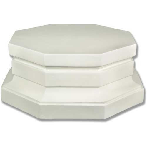 Eight Sided Riser 10""H Outdoor/Indoor Statue