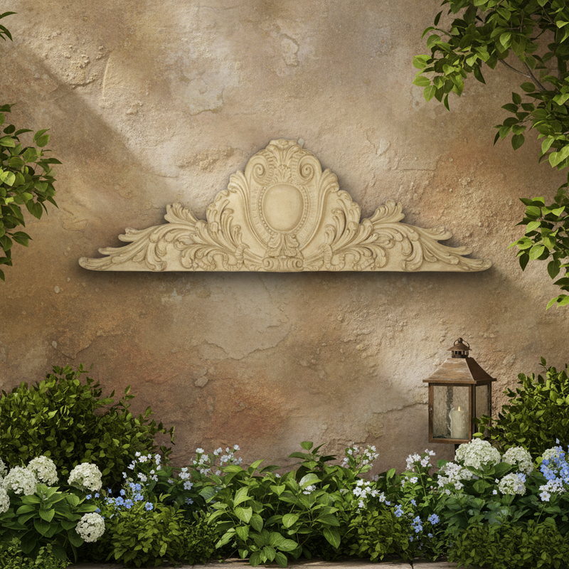 Stingwood Over Door Outdoor Plaque (45.0 - Inch) Side View
