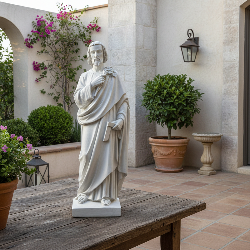Saint Joseph Religious Statue (37 - Inch) Side Angle