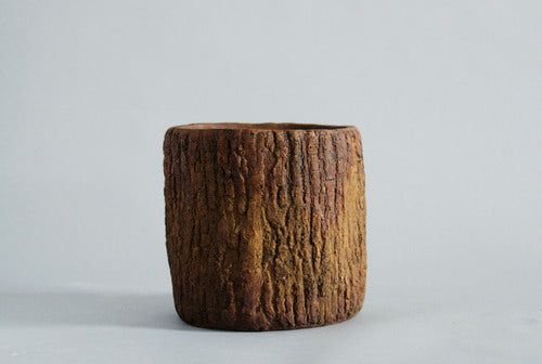 Oak Bark Planter Small Outdoor/Indoor Statue