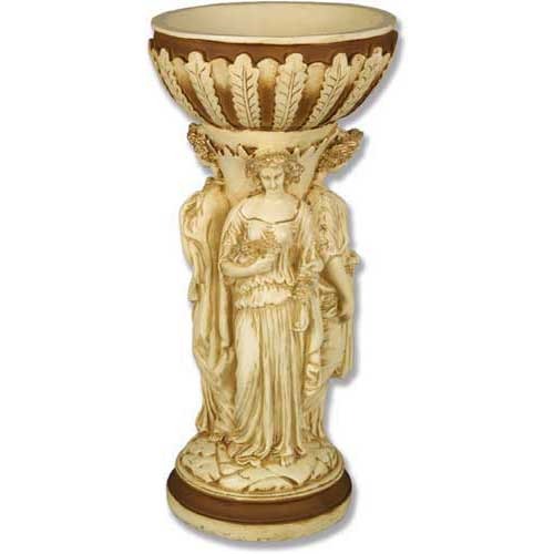 Three Graces Urn 16 Outdoor/Indoor Statue