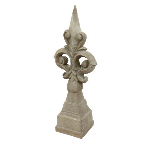 Orleans Finial Outdoor Statue (30.75 - Inch) Side View