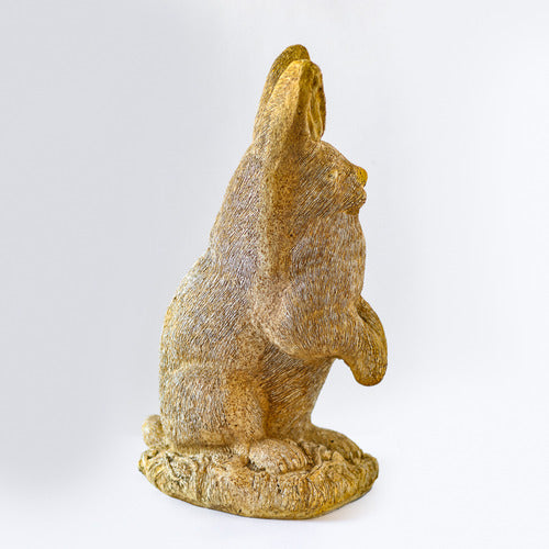 Bunny Garden Statue (20 - Inch) Side View