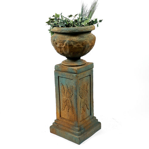 Rough Leaf Urn  16 Outdoor/Indoor Statue