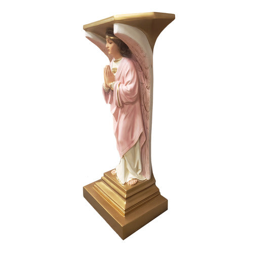 Devotion Angel Prayer Ped 38 Outdoor/Indoor Statue