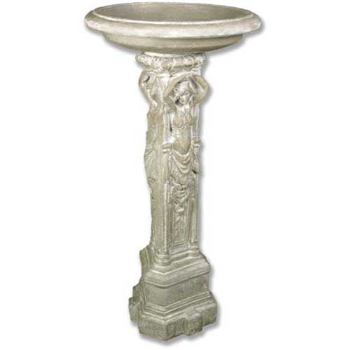 Lowe Caryatid Birdbath Statue (48 - Inch)