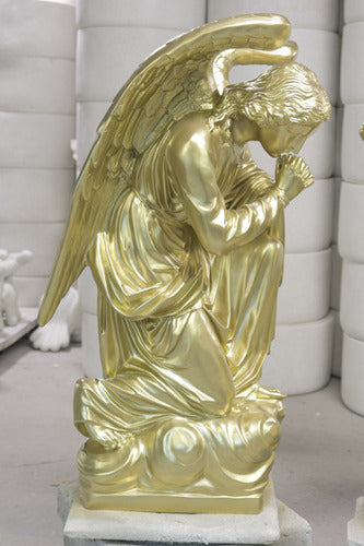 Kneeling Prayer Outdoor Catholic Statue (56 - Inch) Additional Angle