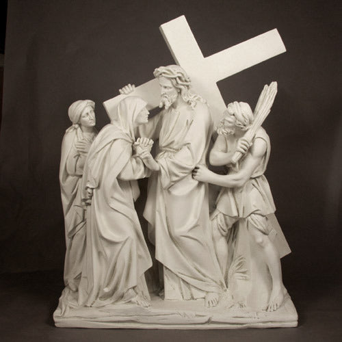 Jesus Meets His Mother Station 4 Outdoor/Indoor Statue