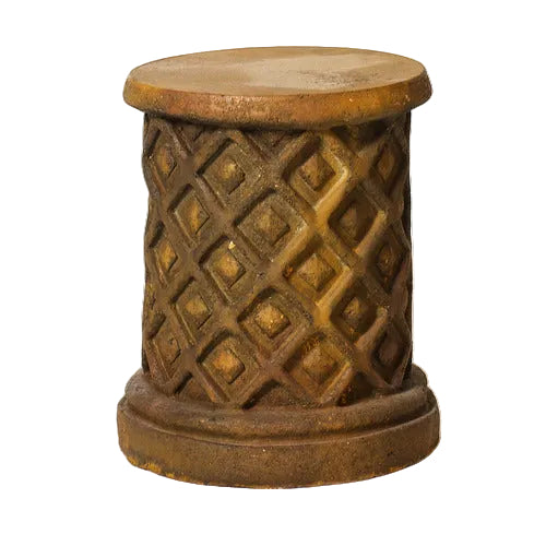 Lattice Riser Outdoor Statue (13 - Inch)