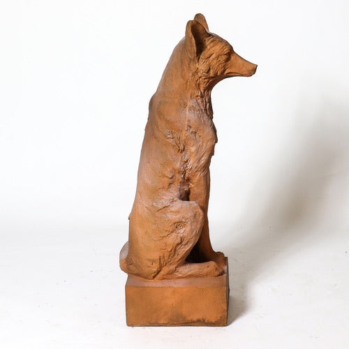Fox Garden Statue (28.5 - Inch) Other Angle