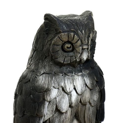 Owl Bird Garden Statue (23 - Inch) Side View