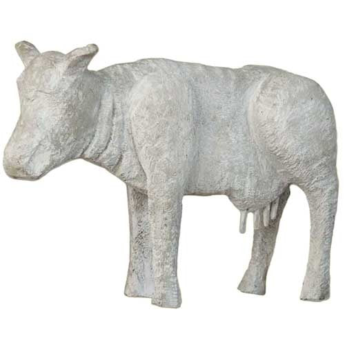 Cow Garden Statue (16-Inch)