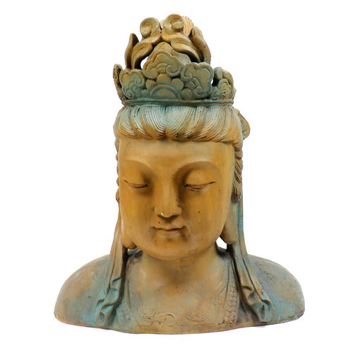 Chinese Goddess Bust Statue (27 - Inch)