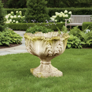 Acanthus Outdoor Statue (17 - Inch) Side Angle