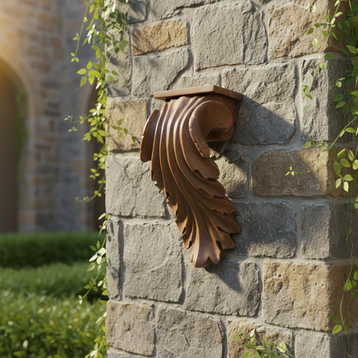 Leaf Outdoor Bracket (17 - Inch) Side Angle