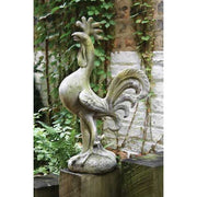 Rooster Garden Statue (22 - Inch) Side View