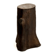 Tree Trunk Pedestal Statue (30 - Inch) Side View