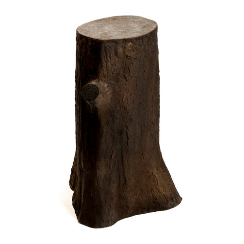 Tree Trunk Pedestal Statue (30 - Inch) Side View