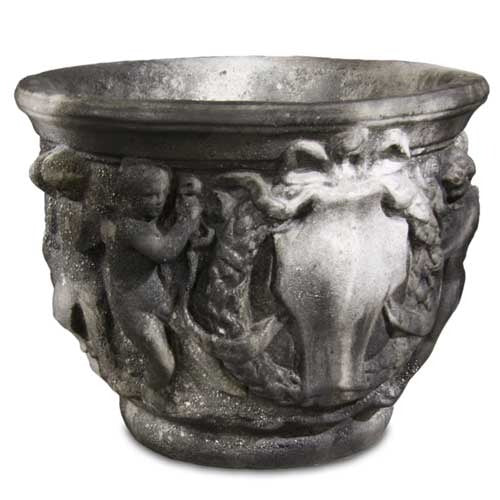 Cherub Bell Pot 14 H Outdoor/Indoor Statue