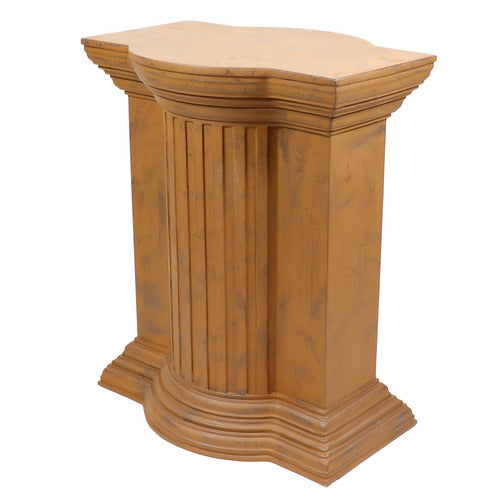 Temple Pedestal Statue (29 - Inch) Side View