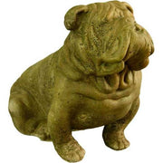 Bulldog Dog Garden Statue (13 - Inch)