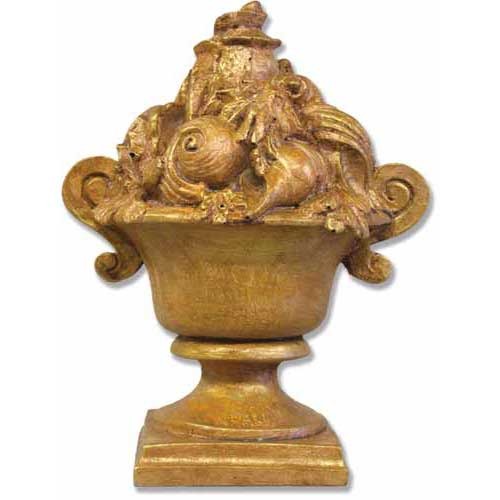 Shell Ocean Finial Outdoor Statue (13 - Inch)