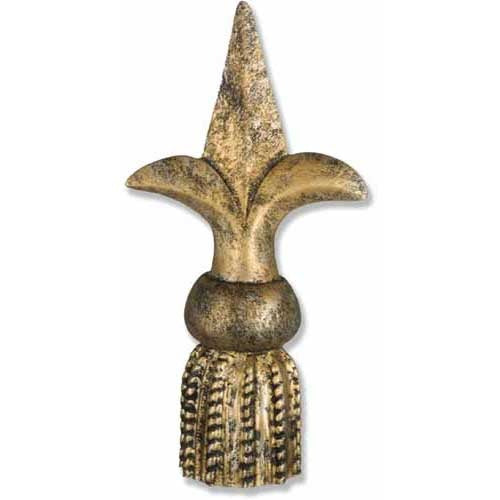 Fleur De Lis Tassel Outdoor/Indoor Statue