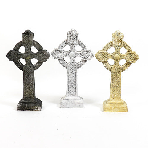 Celtic Cross Tabletop Statue Bfs (16 - Inch) Additional Angle