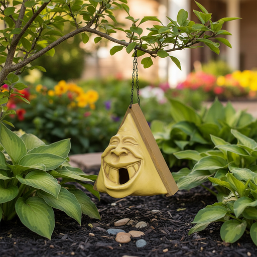 Bird Garden Statue (9 - Inch) Side Angle