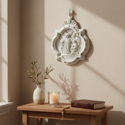 Chapel Wall Plaque Stations of the Cross Number 8 (13.5 - Inch) Side Angle
