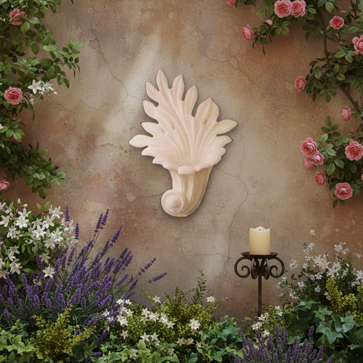 Lotus Sconce (9.0 - Inch) Side Angle