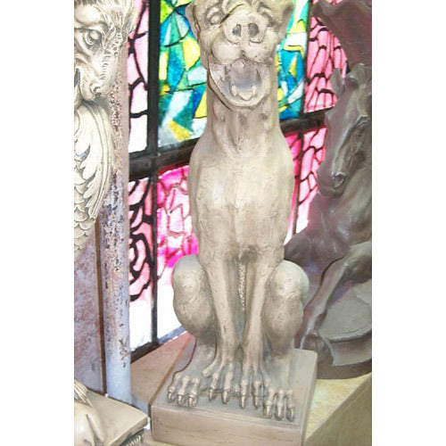 Gargoyle Dog Gothic Outdoor Statue (29-Inch)