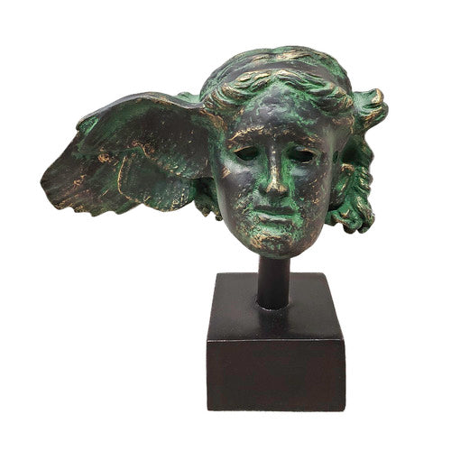 Hypnos Head on Base Bust Display Decor (13 - Inch)
