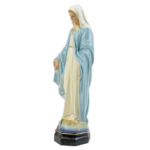Blessed Virgin Mary Religious Statue (26 - Inch) Side View
