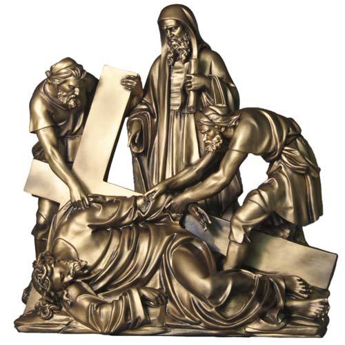 Jesus Falls The Third Time Station 9 Outdoor/Indoor Statue