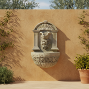 Julien Garden Wall Fountain (28 - Inch) Side Angle