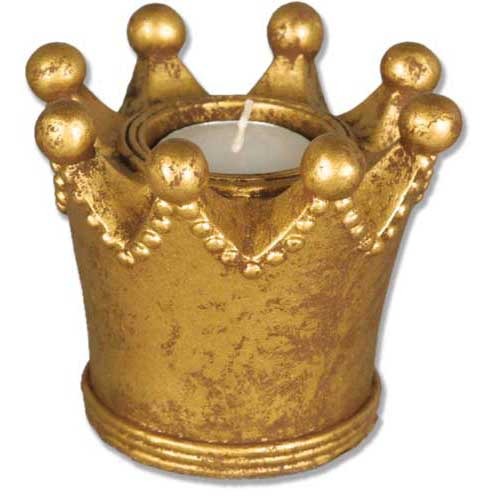 King’s Crown Candleholder Statue (3.5-Inch)