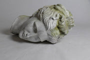 Greek Head Remnant Outdoor Plaque (22.0 - Inch) Side Angle